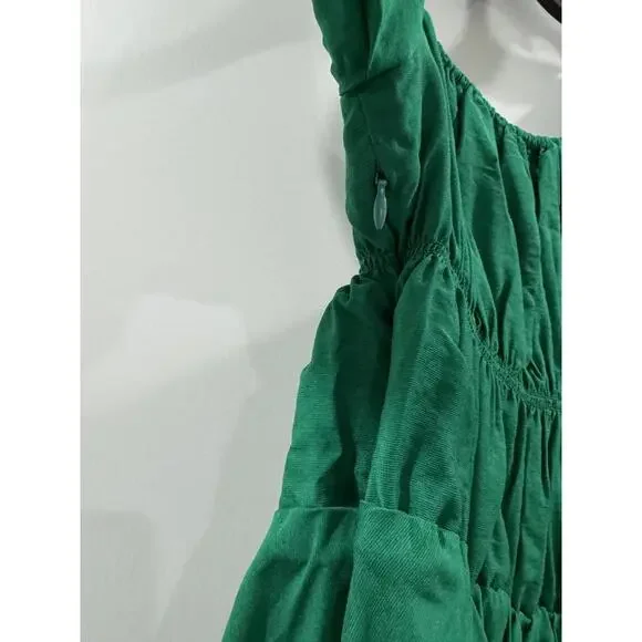 NWT Princess Polly Halton Green Long Sleeve Short Mini Dress- Size 6 - Picture 8 of 9